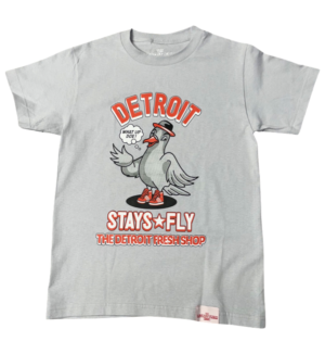 Gray "Stays Fly" Apparel