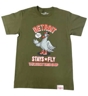 Olive "Stays Fly" Apparel - Detroit Fresh Shop