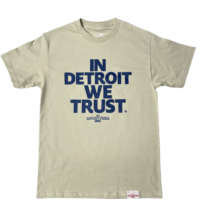 Blue "In Detroit We Trust Campaign" Apparel - Detroit Fresh Shop