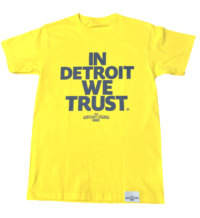 Yellow & Blue "In Detroit We Trust" Apparel
