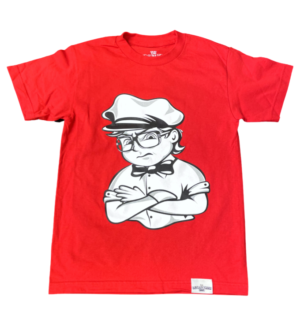 Red Kid Logo Tee