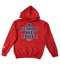 Red, White & Blue "In Detroit We Trust" Hoodie