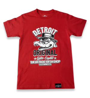 Red "Detroit Original" Apparel