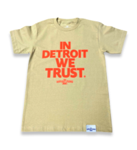 Red "In Detroit We Trust Campaign" Apparel