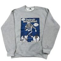 Detroit Illustrated-Crewneck-Gray